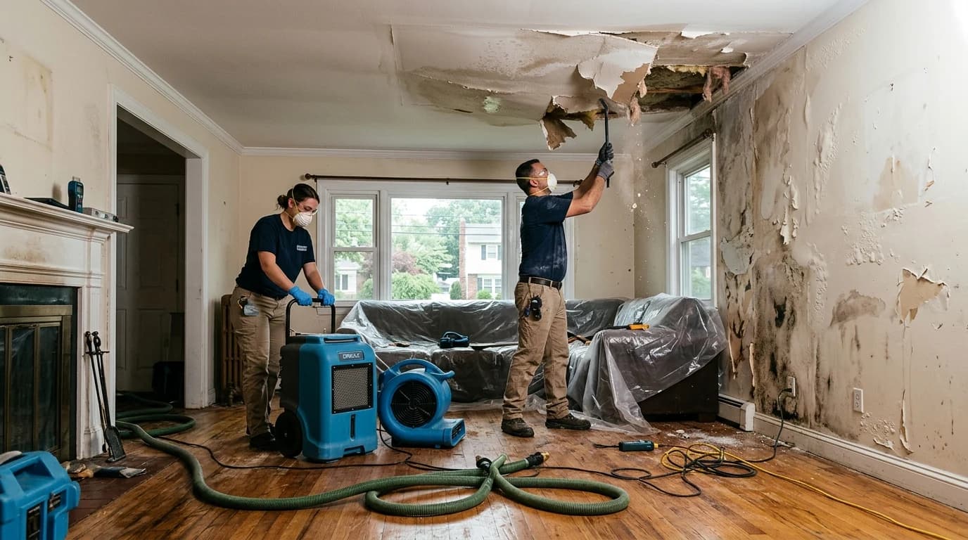 What Happens if Water Damage is Left Untreated? - Fort Lee Water Damage Restoration